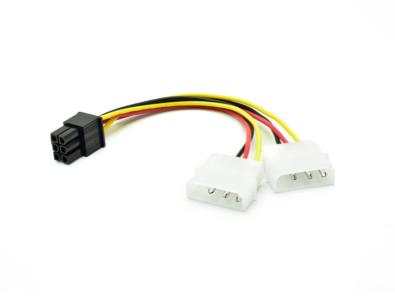 ADAPTADOR DE 6 PINES A 2 MOLEX