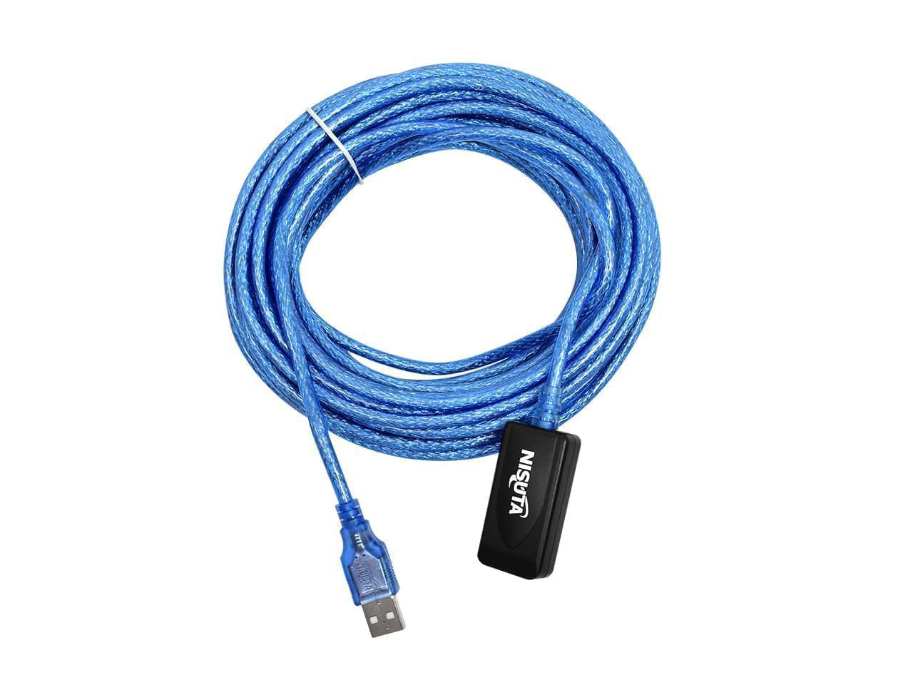 CABLE ALARGUE USB 2.0 AMPLIFICADO 10M