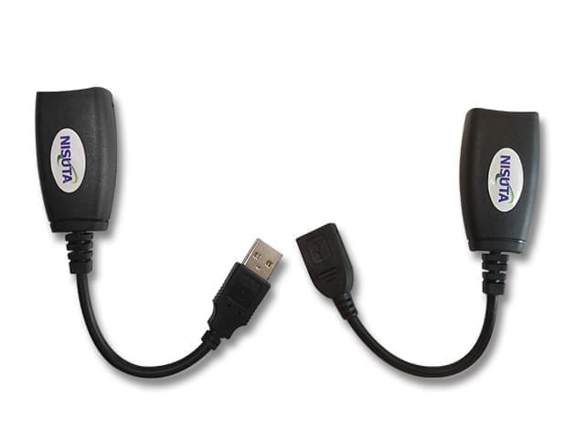 EXTENSOR USB AMPLIFICADO POR UTP 45M