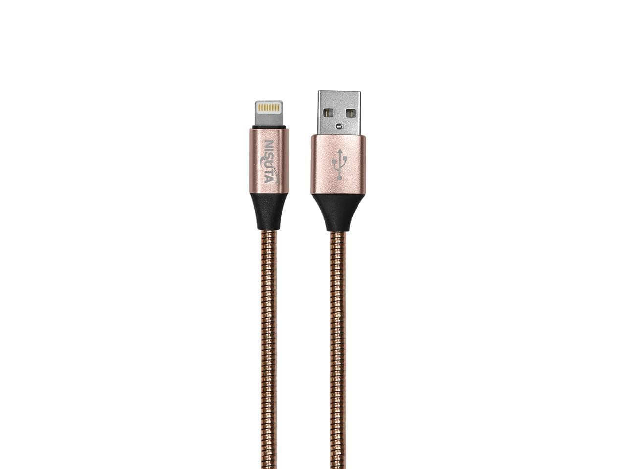 CABLE USB 2.0 A LIGHTING DE 1M. 2.1 A