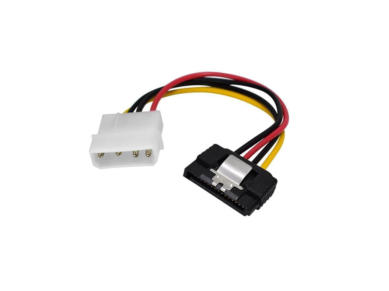 CABLE POWER SATA 15 CM CON TRABA