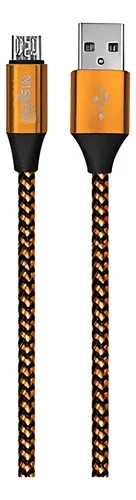 CABLE USB 2.0 A MICRO USB DE 1M. 2.1 A
