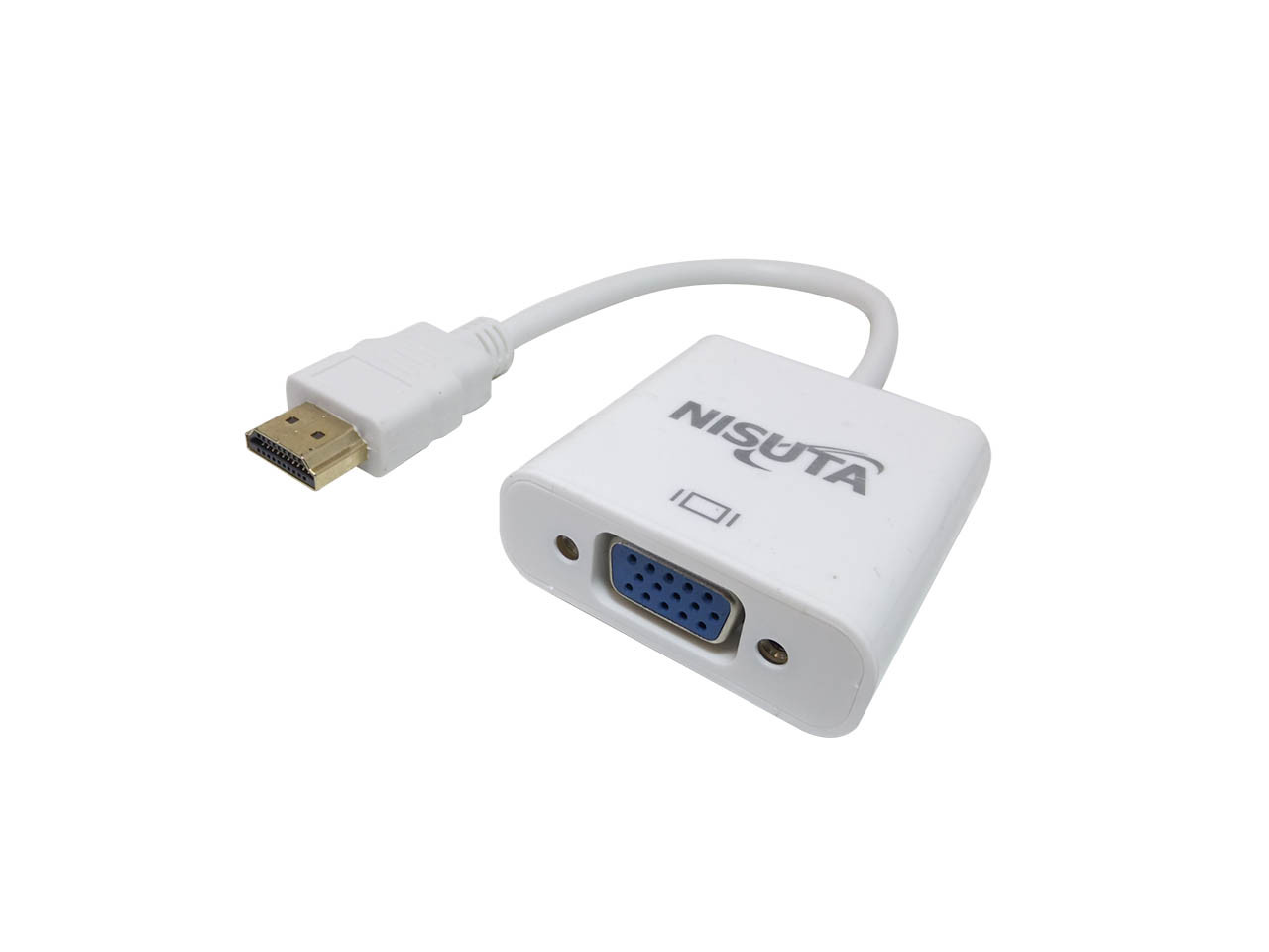 CONVERSOR HDMI A VGA + 3.5MM AUDIO