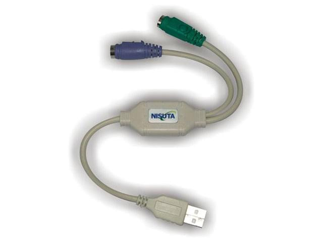 CONVERSOR USB A 2 PS2 H
