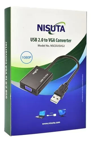 CONVERSOR USB 2.0 A VGA