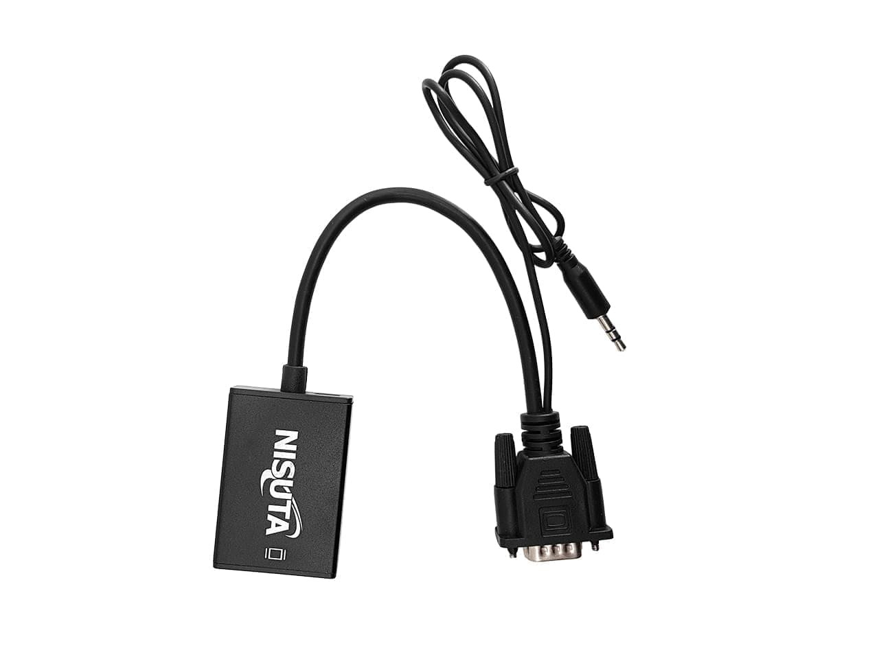 CONVERSOR DE VGA + 3.5MM AUDIO A HDMI
