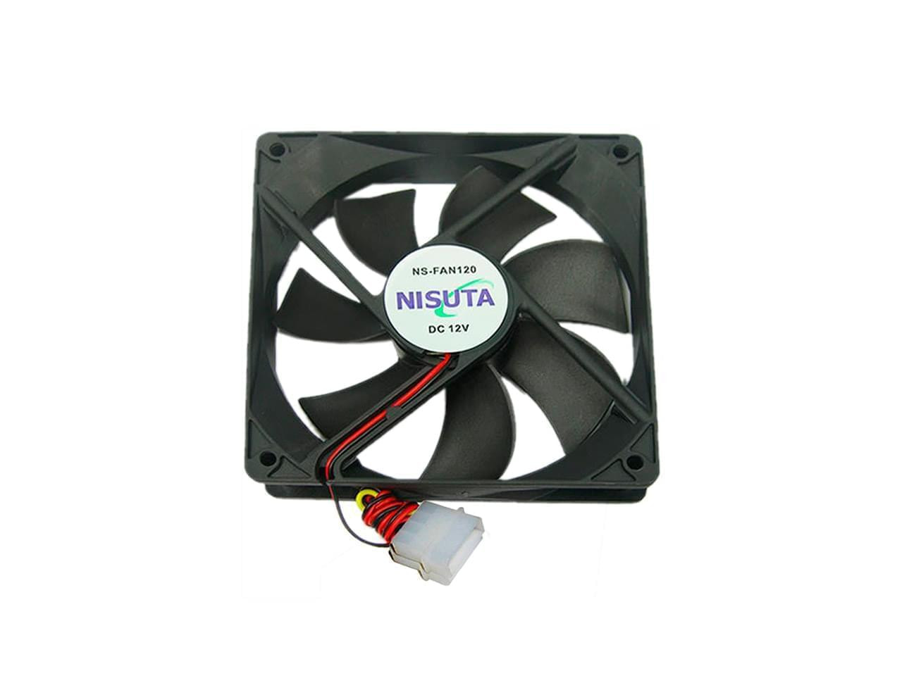 COOLER CON BUJE 120X120X25 MM 12V. 4 PIN