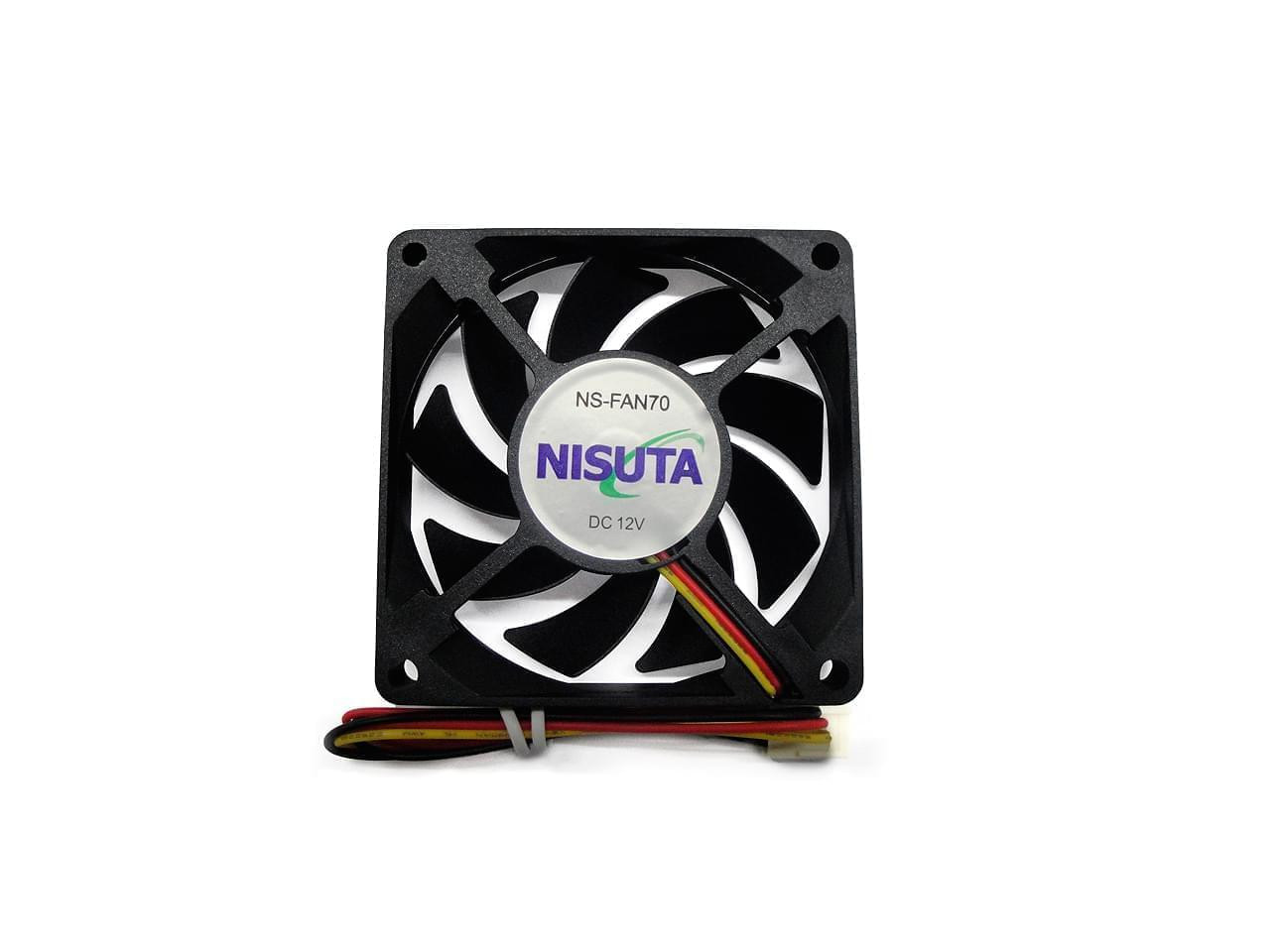 COOLER CON RULEMAN 70X70X15MM 12V. 3 PIN
