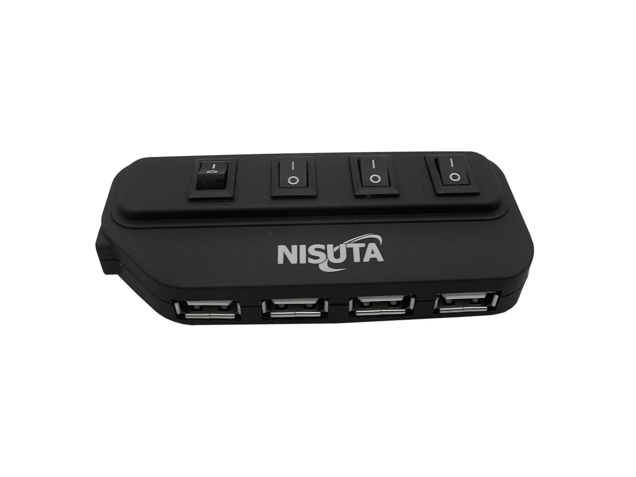 HUB USB 2.0 DE 4 PUERTOS CON CORTE POR PUERTOS