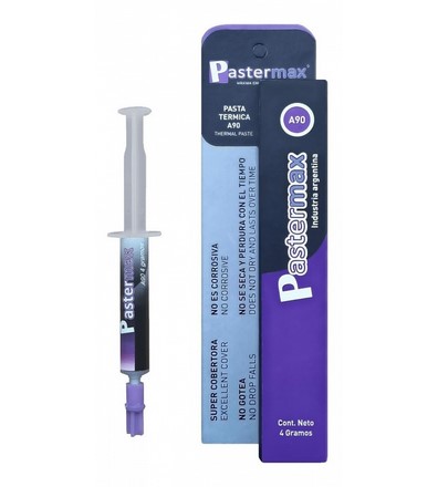 GRASA SILICONADA PASTERMAX PARA CPU A90