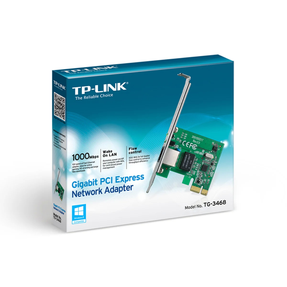 PLACA DE RED TP LINK PCI EXPRESS GIGABIT