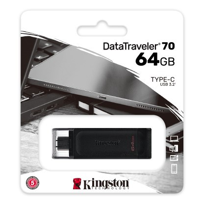 PEN DRIVE KINGSTON DATA TRAVELER 70 64GB USB 3.2