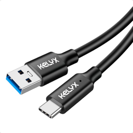 CABLE USB 3.2 A TYPE C 3A 60W 1MT