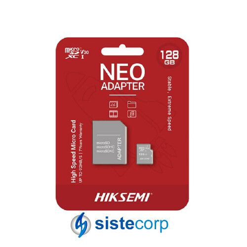 MICRO SD 128GB HIKSEMI CLASE 10 C1