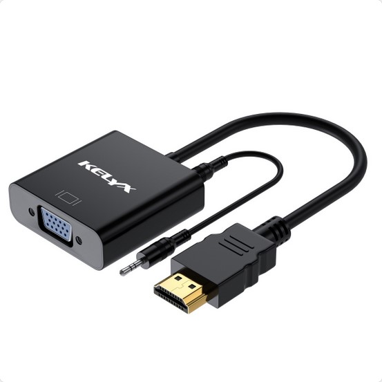 ADAPTADOR HDMI A VGA 1080P C/AUDIO
