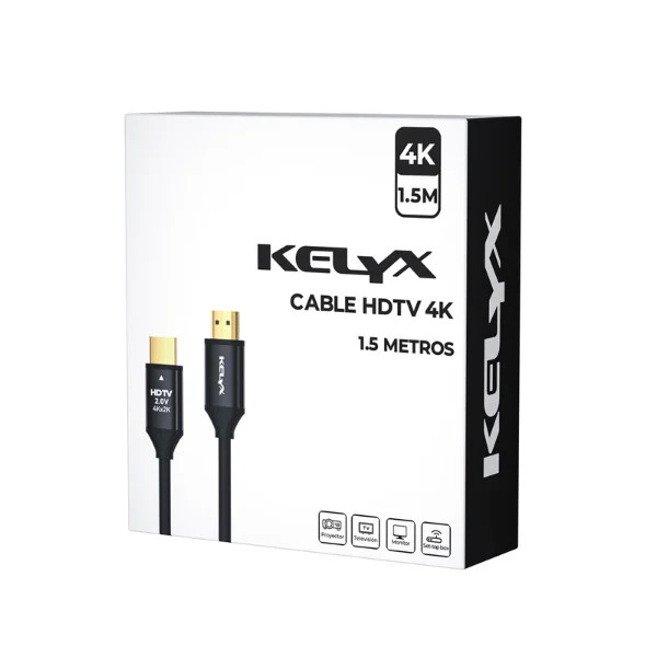 CABLE HDMI 1.5 M 4K