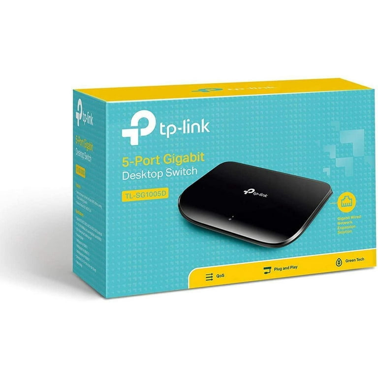 SWITCH 5 PUERTOS GIGABIT