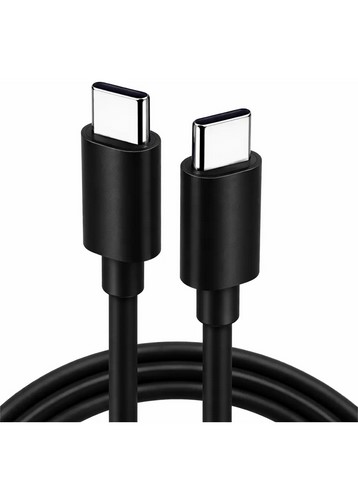 CABLE TYPE C -TYPE C 45W DATA 1.5MTS NEGRO