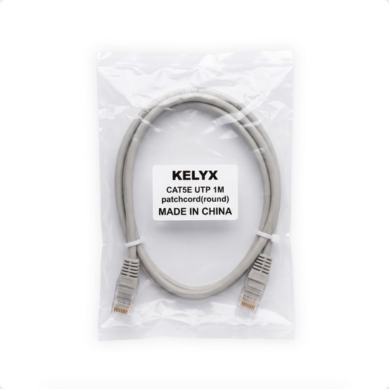 PATCHCORD CABLE UTP CAT 5E 1 MT CCA
